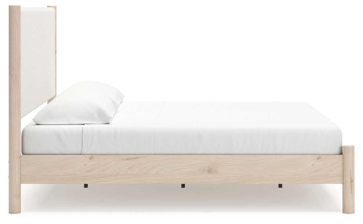 Cadmori - Upholstered Panel Bed by Signature Design by Ashley® | Bel Furniture