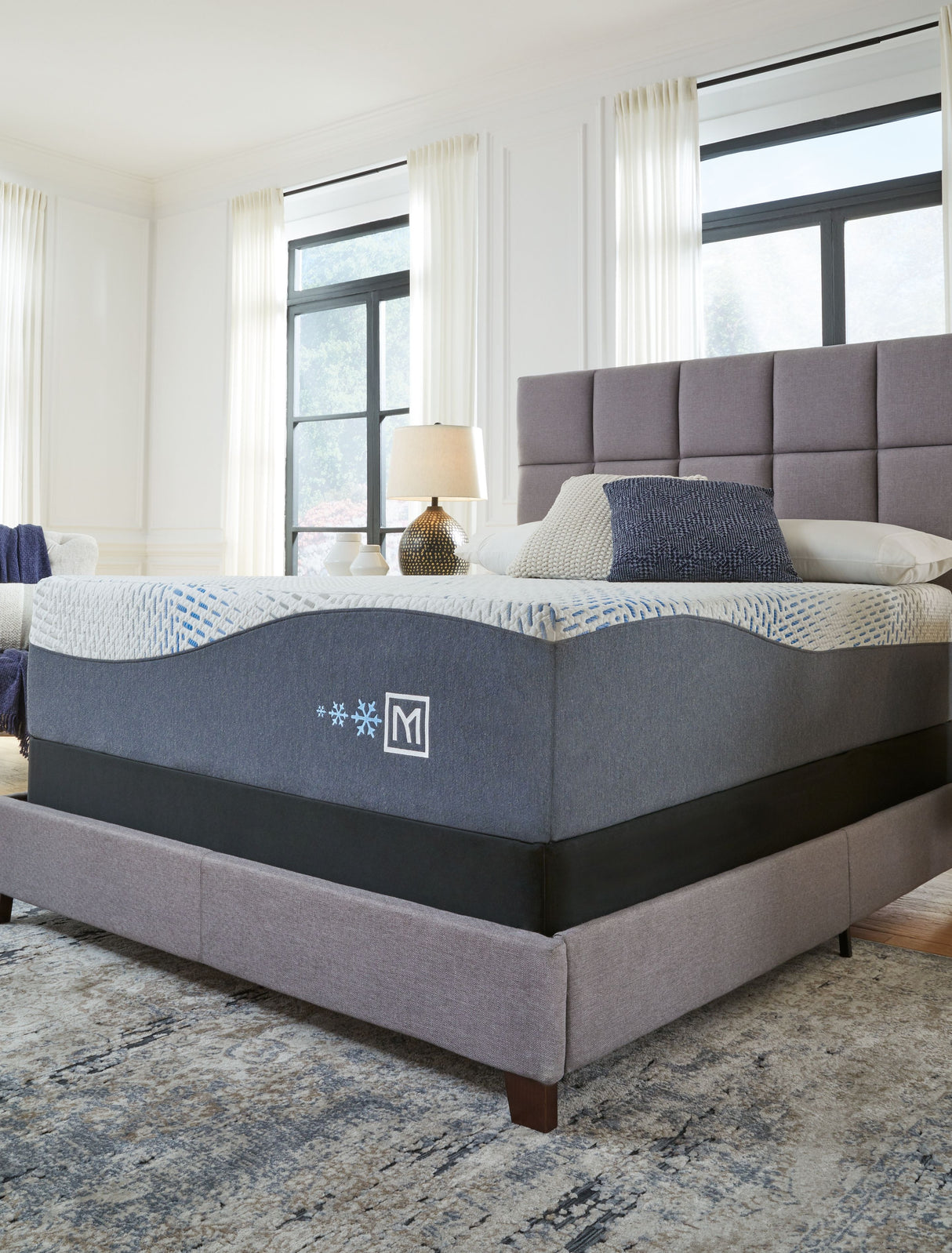 Millennium - Cushion Firm Gel Hybrid Mattress by Sierra Sleep® by Ashley | Bel Furniture