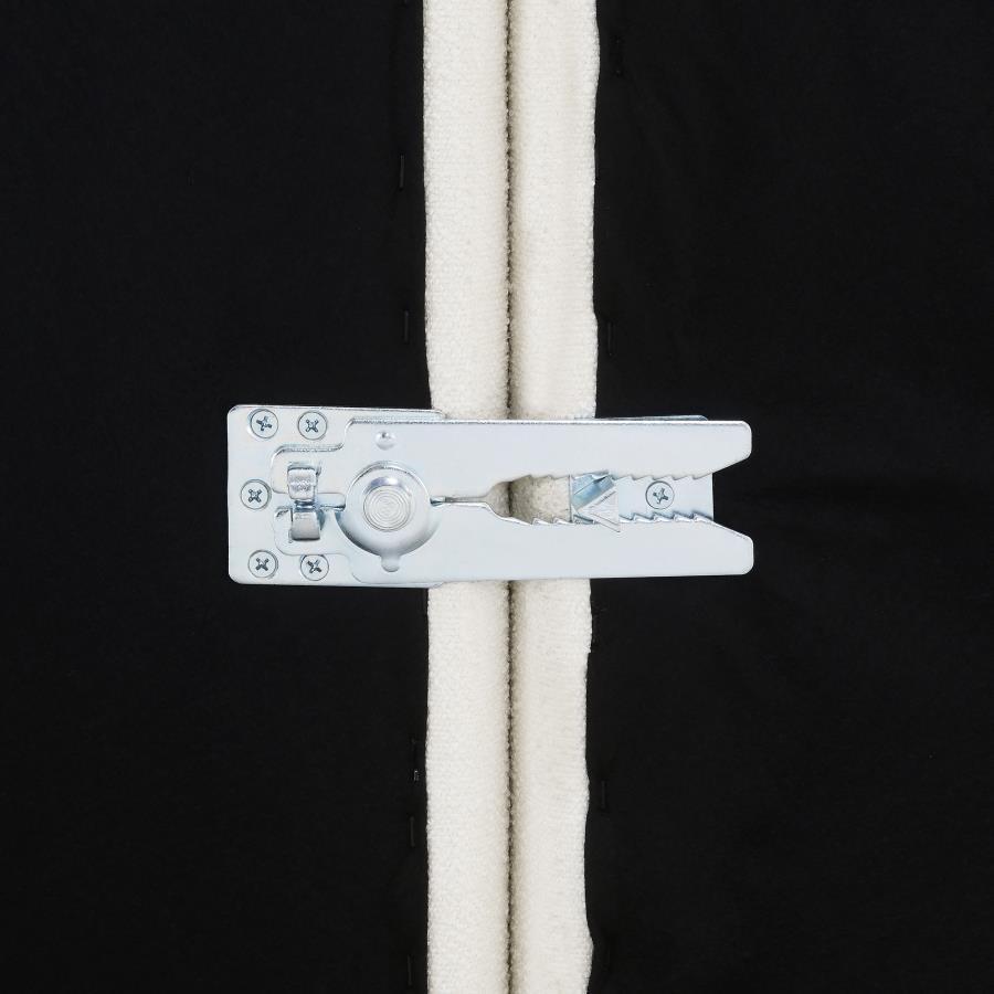 Raleigh - Boucle Upholstered Armless Chair - Ivory by Coaster Fine Furniture | Bel Furniture