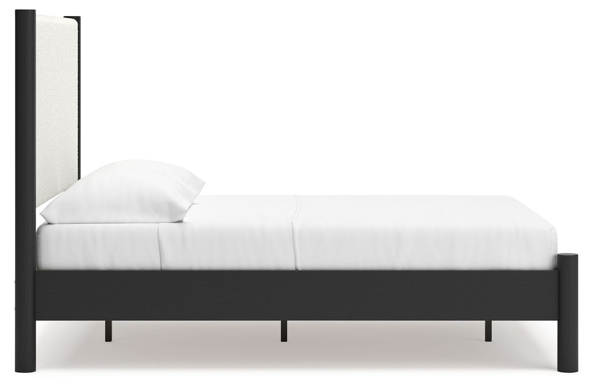 Cadmori - Upholstered Panel Bed by Signature Design by Ashley® | Bel Furniture