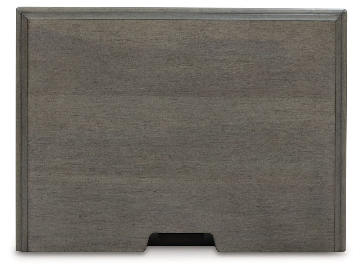 Lexorne - Gray - Three Drawer Night Stand by Signature Design by Ashley® | Bel Furniture