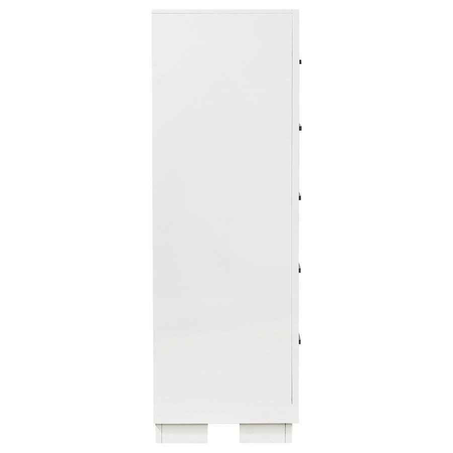 Jessica - 5-Drawer Bedroom Chest by CoasterEssence | Bel Furniture