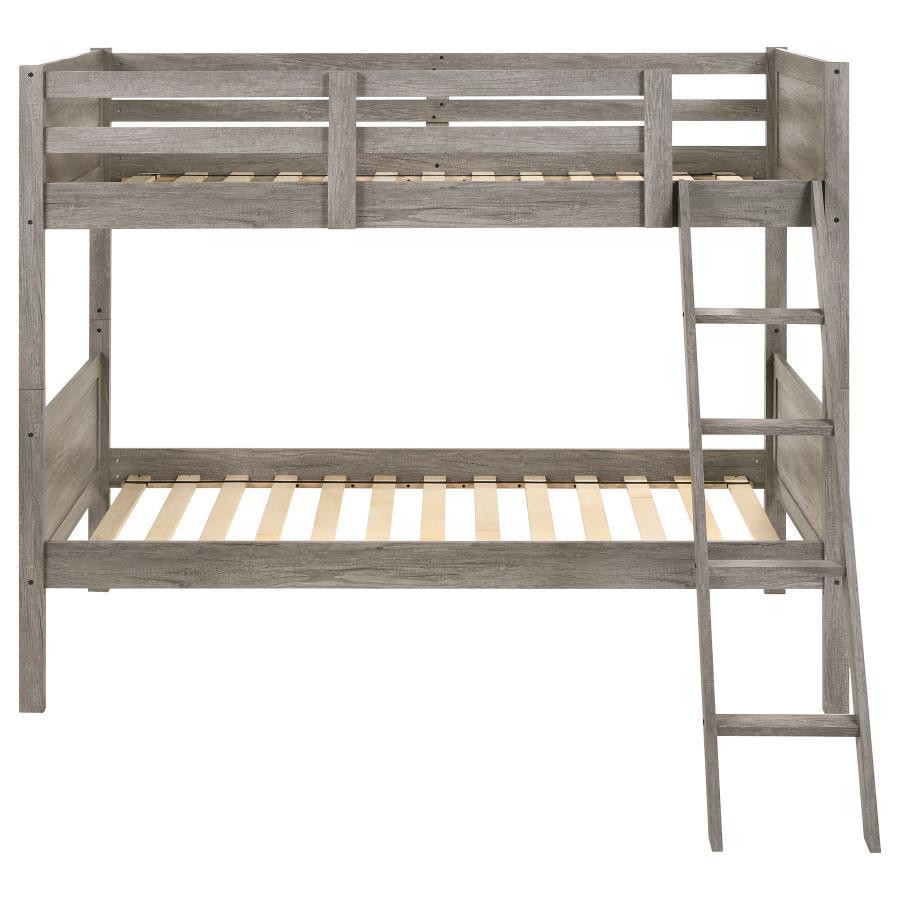 Ryder - Wood Bunk Bed by CoasterEveryday | Bel Furniture