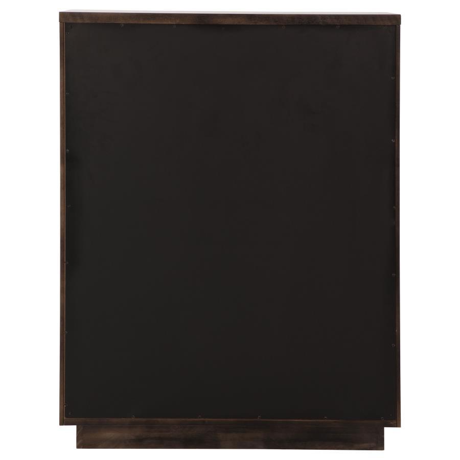 Terrace - 5-Drawer Chest Of Drawers - Ash Brown by Coaster Fine Furniture | Bel Furniture