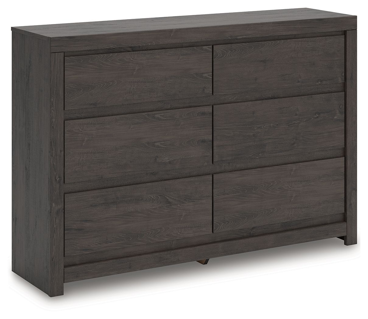 Fraluna - Charcoal - Six Drawer Dresser by Signature Design by Ashley® | Bel Furniture