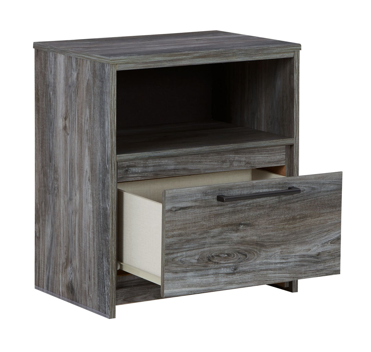 Baystorm - One Drawer Night Stand by Signature Design by Ashley® | Bel Furniture