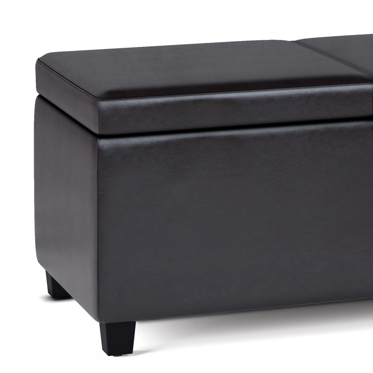 Avalon - Multifunctional Storage Ottoman Bench by Simpli-Home | Bel Furniture