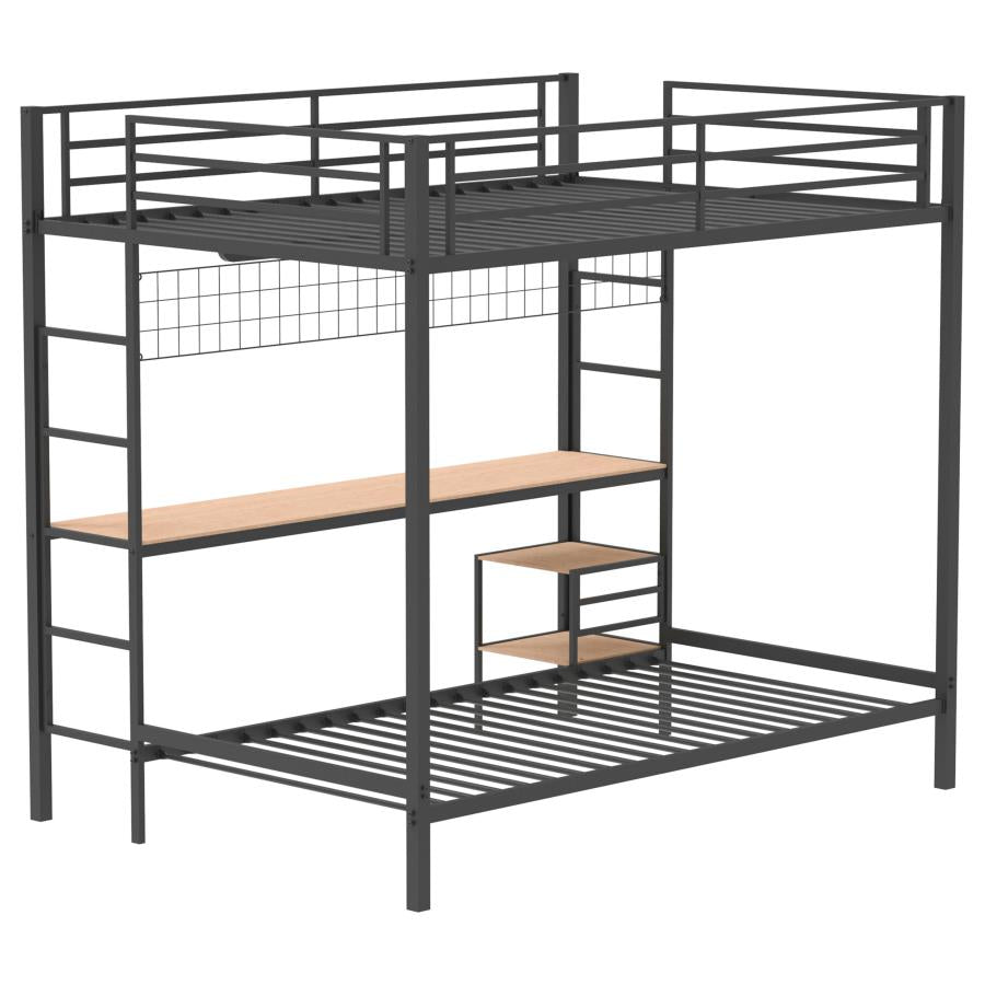 Campus - Metal Workstation Bunk Bed