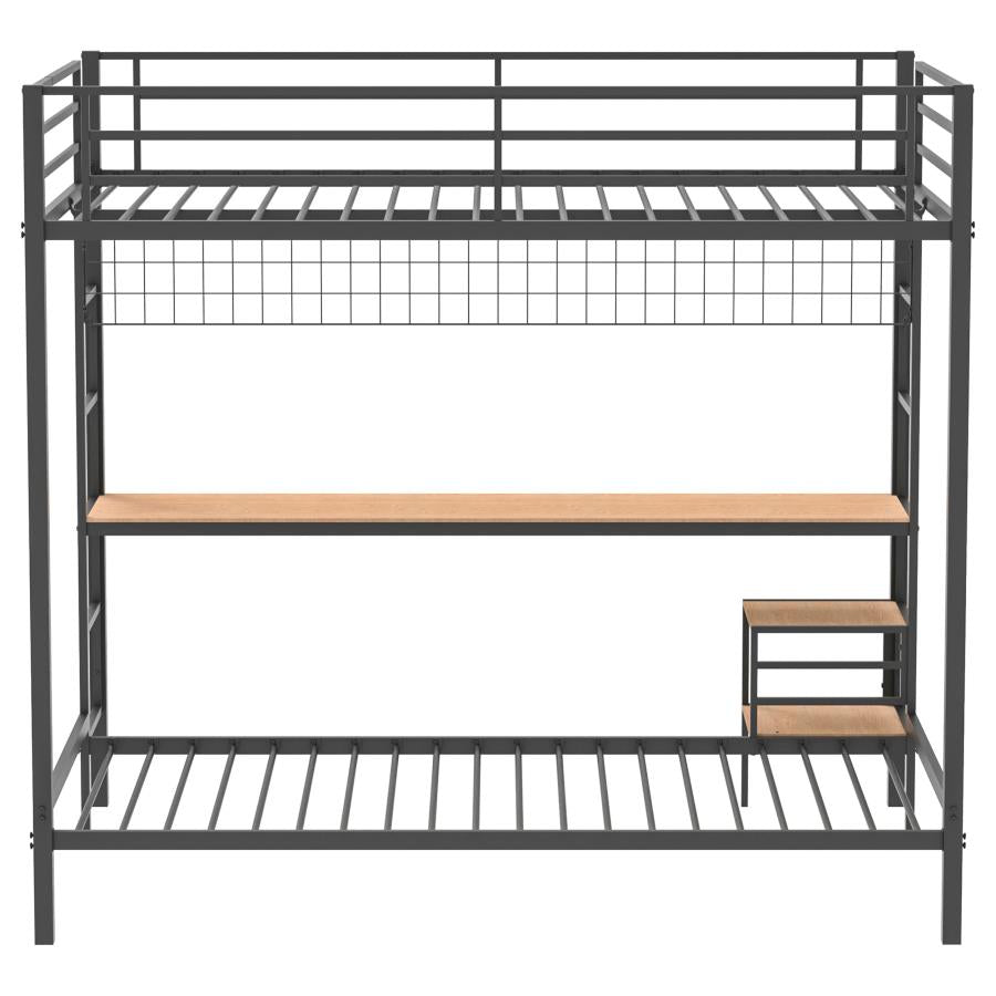 Campus - Metal Workstation Bunk Bed