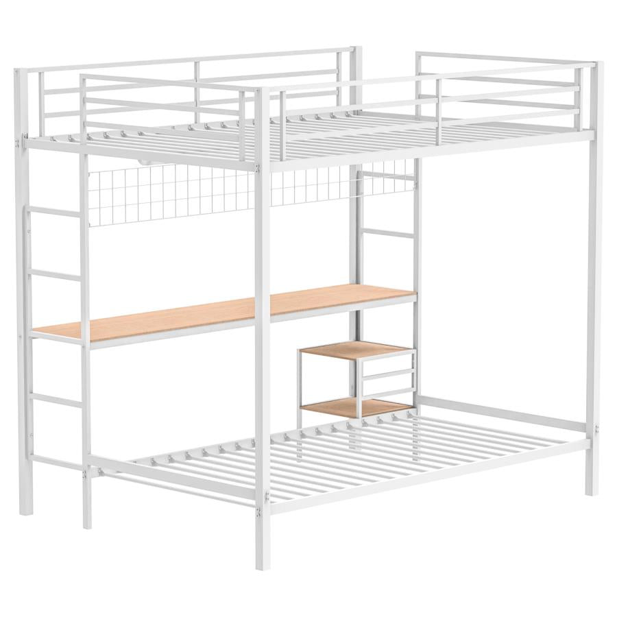 Campus - Metal Workstation Bunk Bed