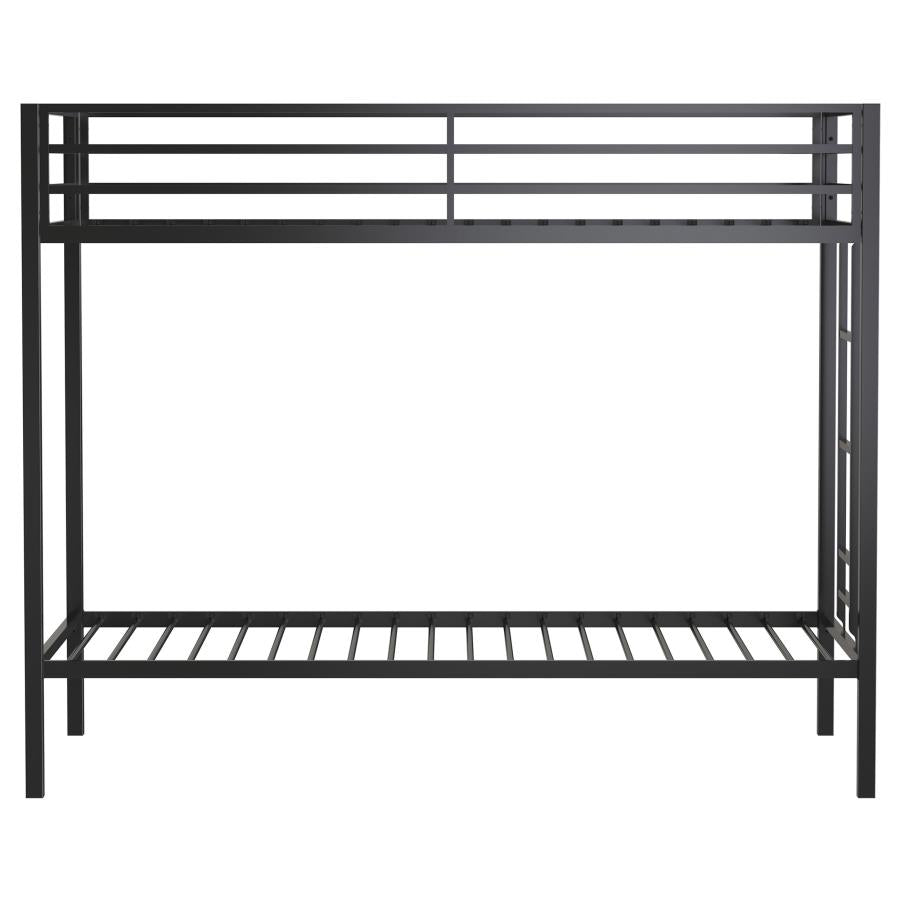 Alevera - Metal Bunk Bed With Ladder