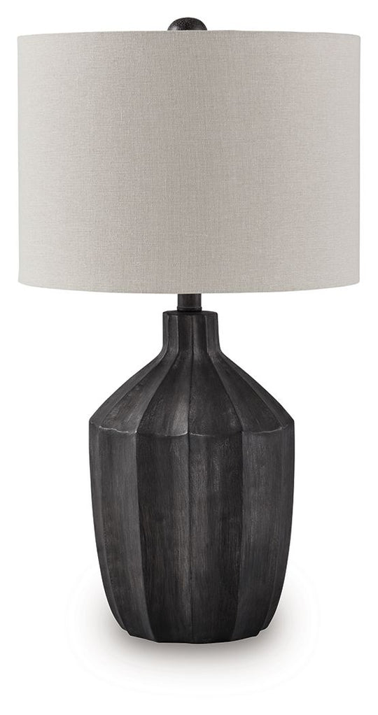 Jilton - Black - Poly Table Lamp by Signature Design by Ashley® | Bel Furniture