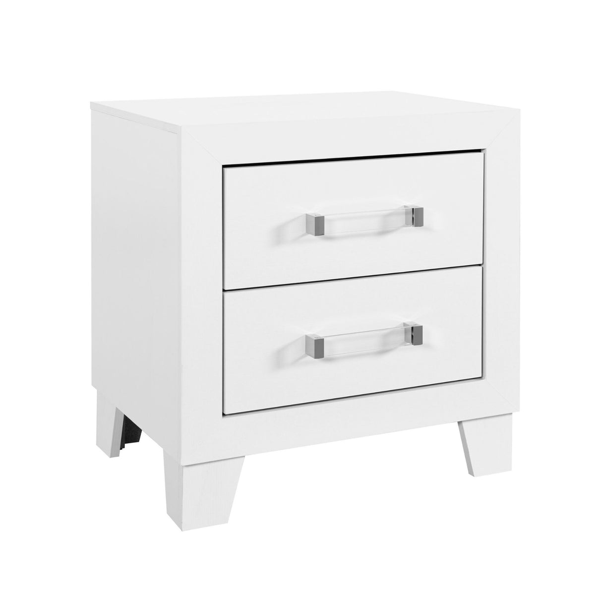Omoda - Nightstand - White by Global Furniture USA | Bel Furniture