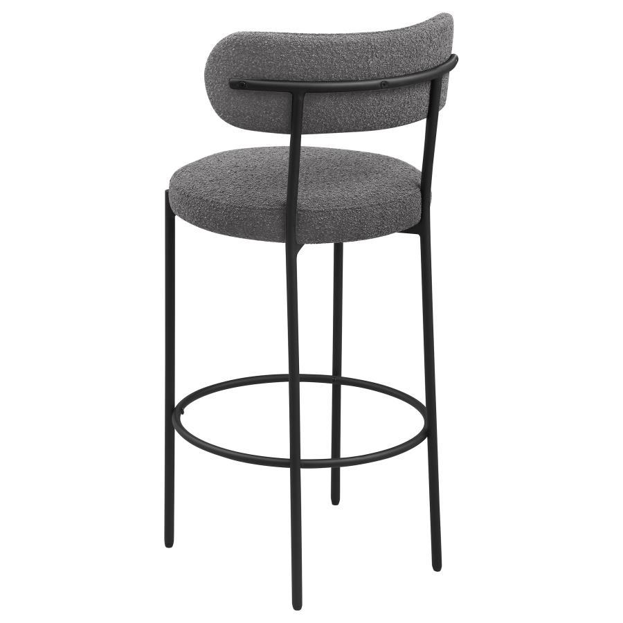 Viola - Boucle Upholstered Bar Stool (Set of 2) by Coaster Fine Furniture | Bel Furniture