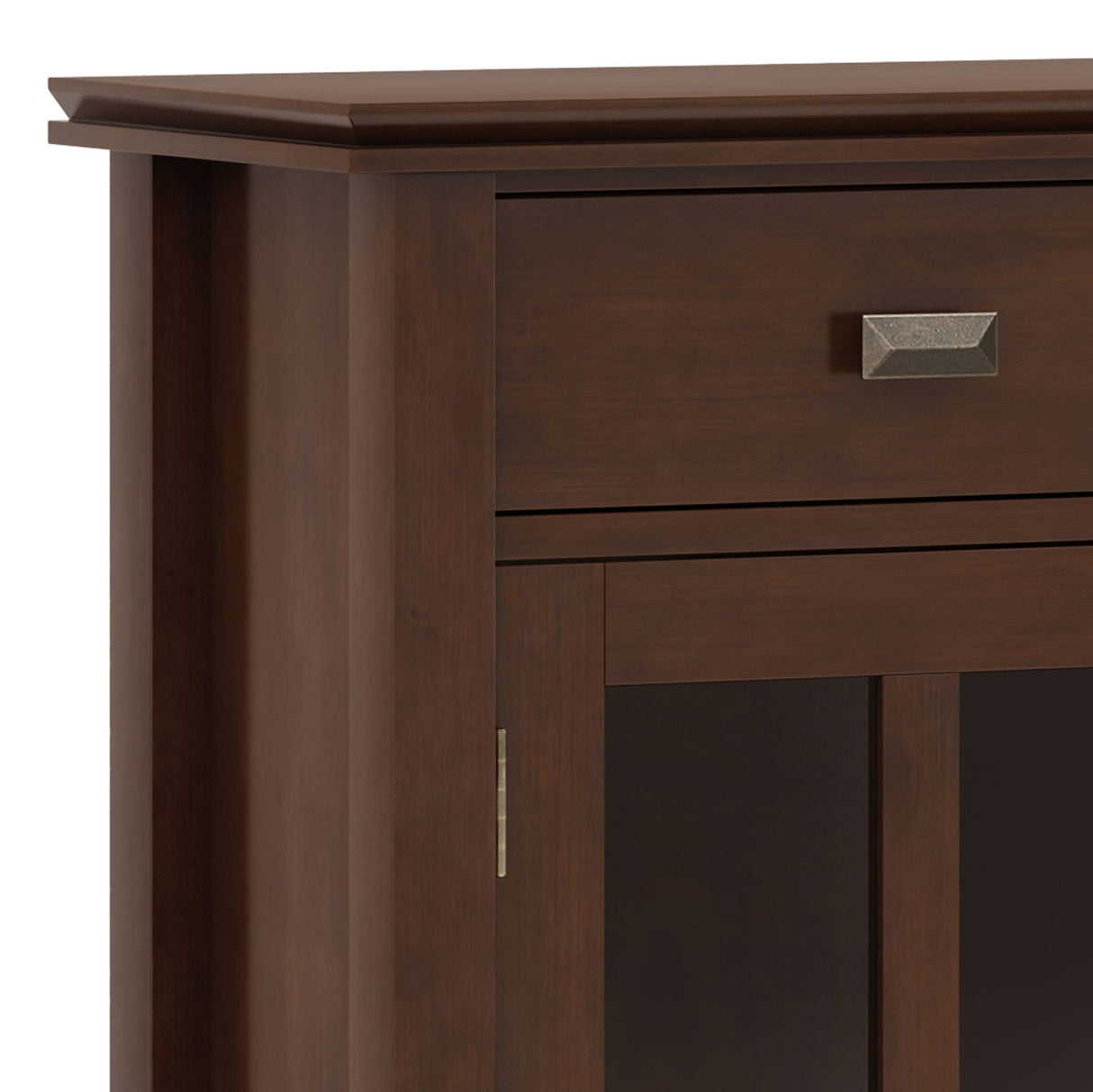 Artisan - Entryway Storage Cabinet - Russet Brown by Simpli-Home | Bel Furniture