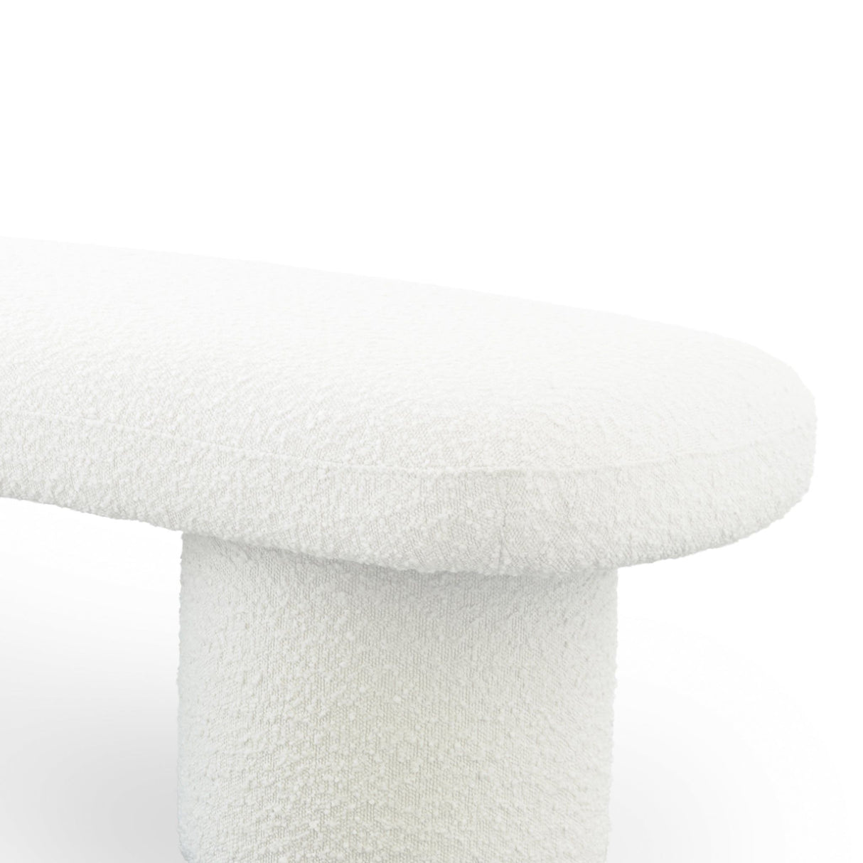Randolph - Bench - Ivory by Ashcroft Furniture | Bel Furniture