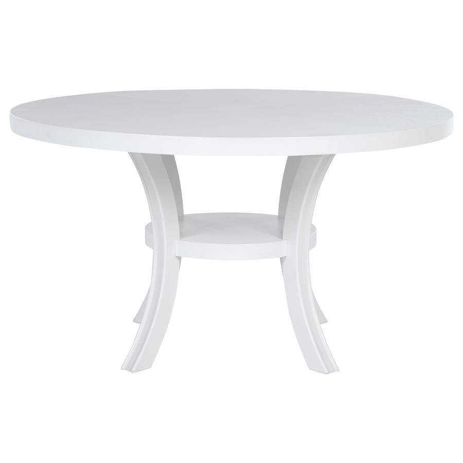 Judd - Round Wood Dining Table Set by Coaster Fine Furniture | Bel Furniture