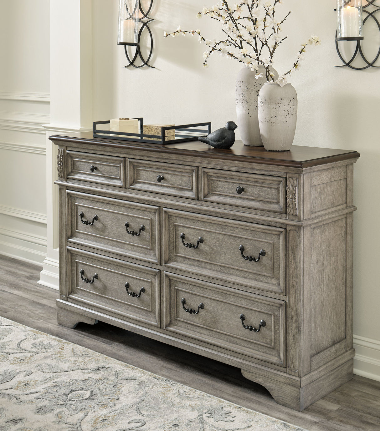 Lodenbay - Antique Gray - Dresser by Signature Design by Ashley® | Bel Furniture