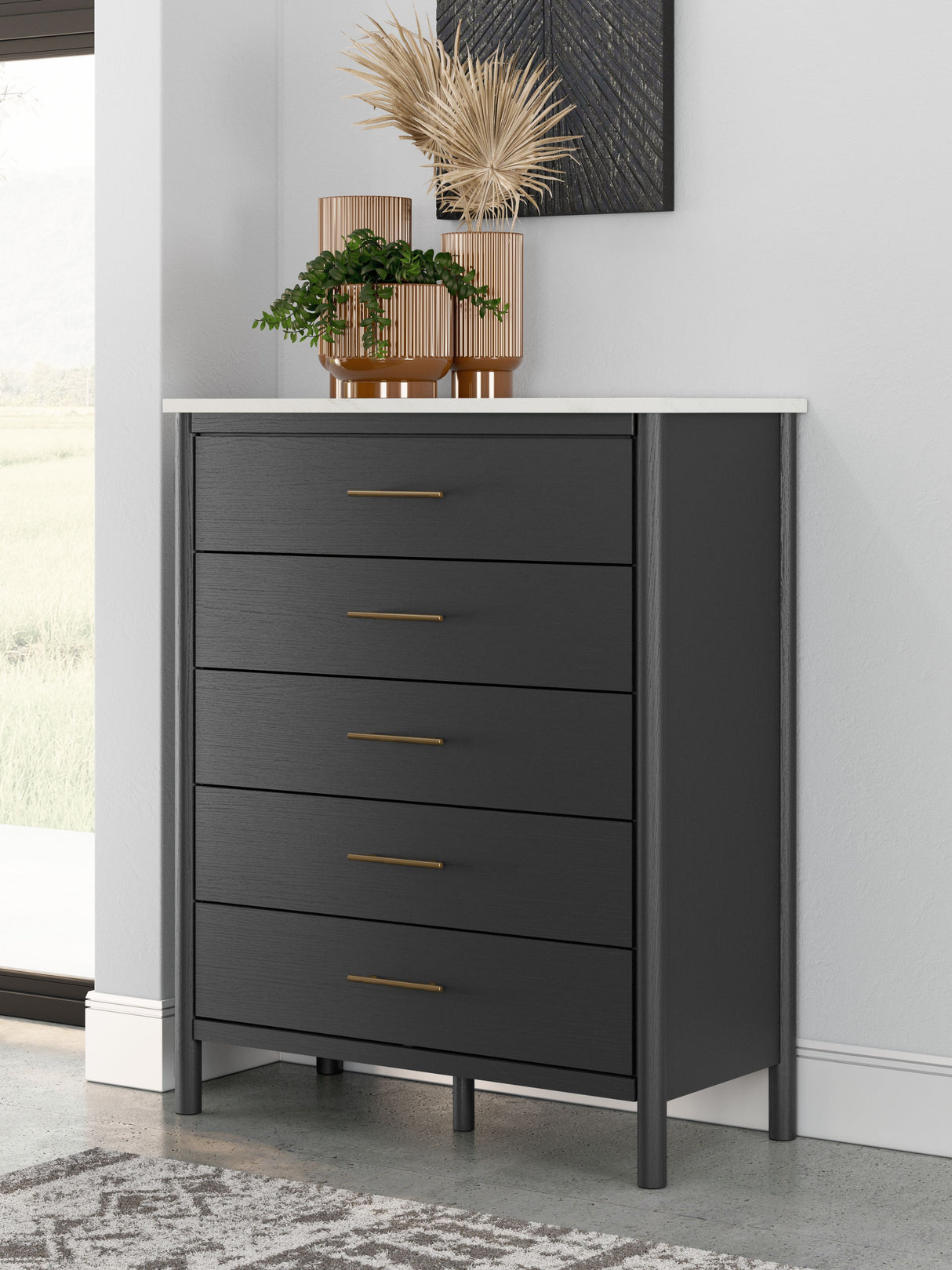 Cadmori - Five Drawer Wide Chest by Signature Design by Ashley® | Bel Furniture