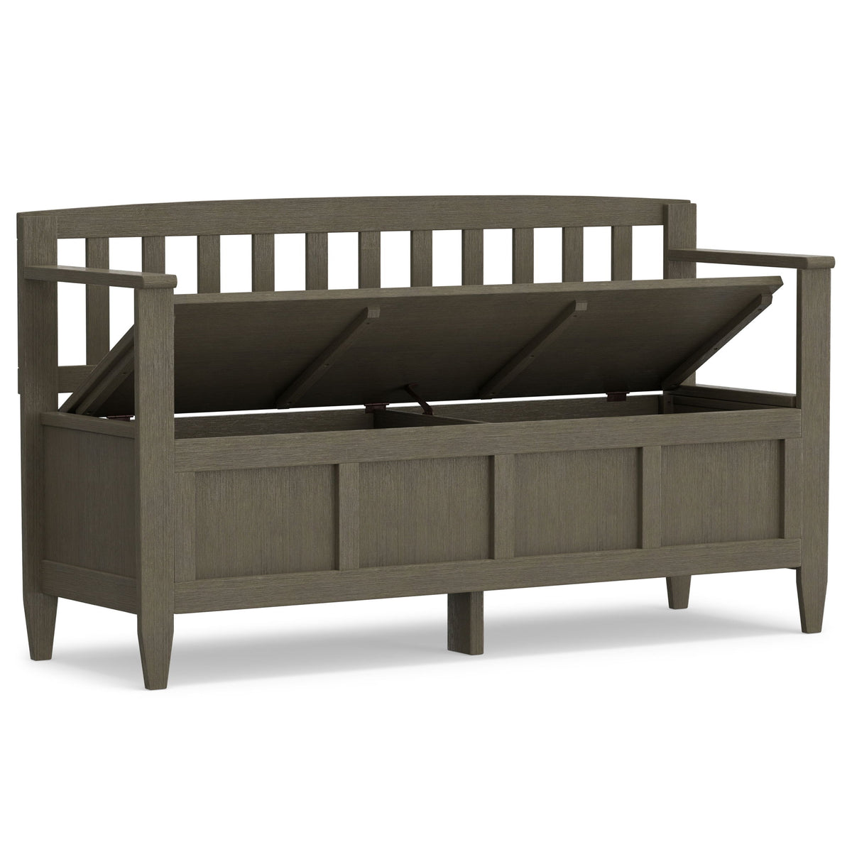 Brooklyn - Entryway Storage Bench - Farmhouse Gray