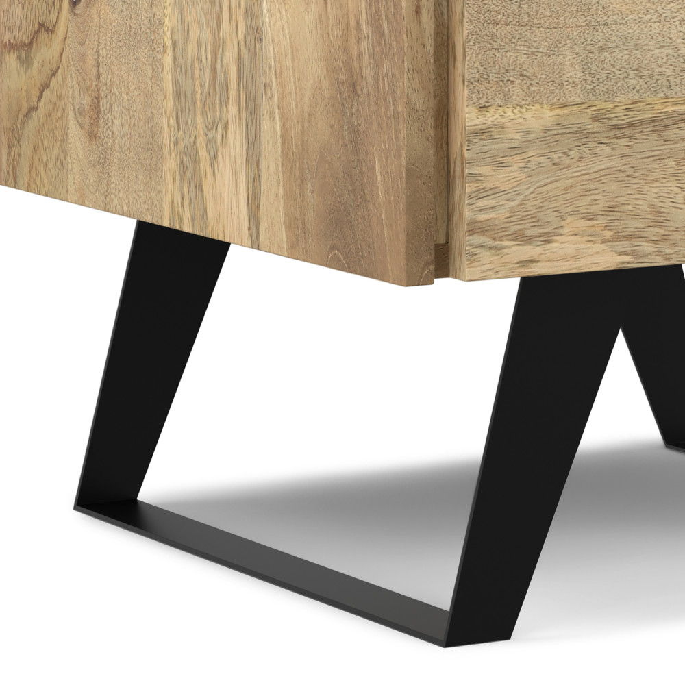 Lowry - Side Table - Natural by Simpli-Home | Bel Furniture