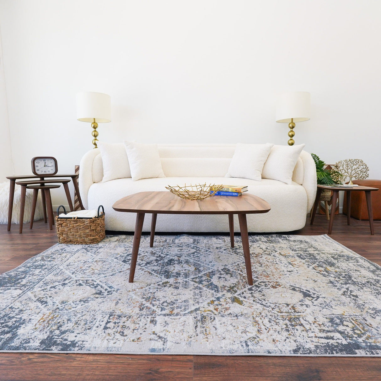 Kalen - Center Table - Walnut by Ashcroft Furniture | Bel Furniture