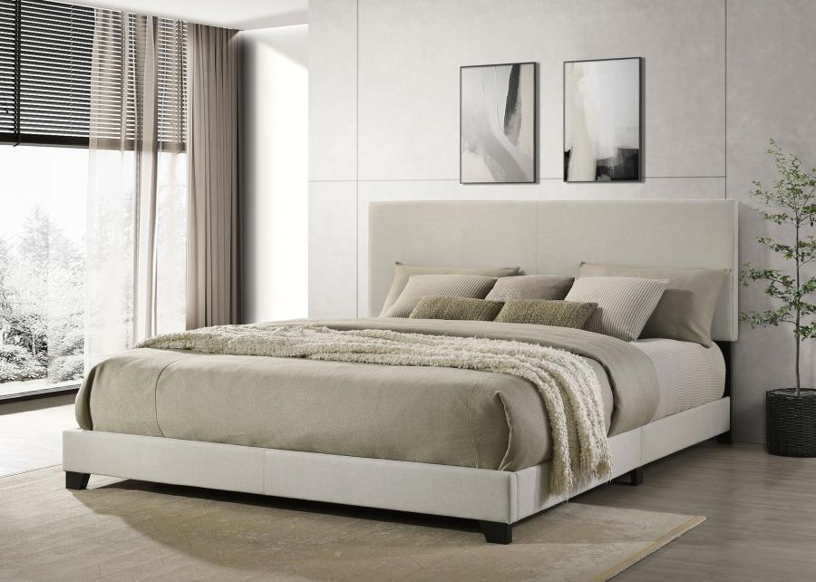 Dorian - Upholstered Panel Bed by CoasterEveryday | Bel Furniture