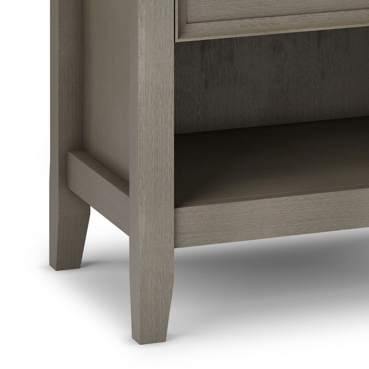 Amherst - Bedside Table, Handcrafted by Simpli-Home | Bel Furniture