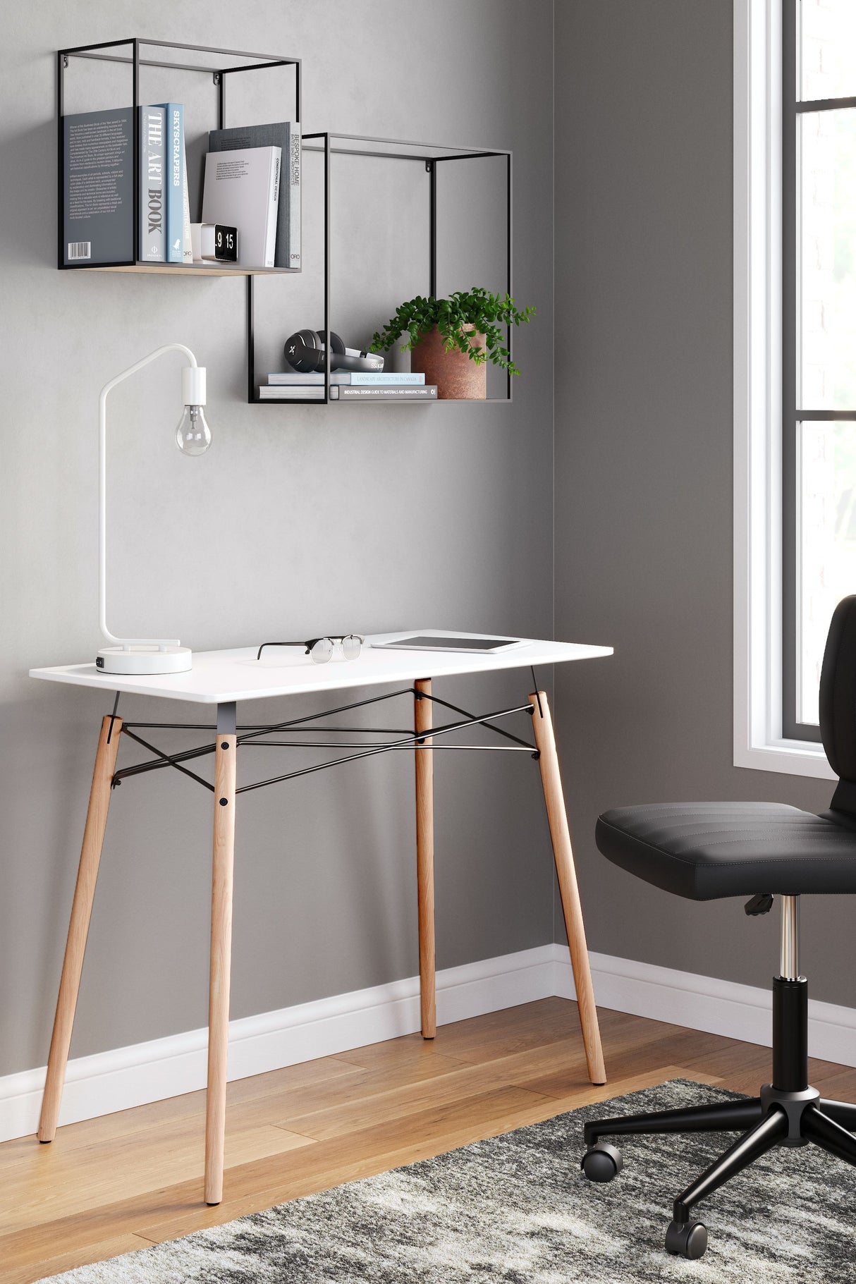 Jaspeni - Home Office Desk by Signature Design by Ashley® | Bel Furniture