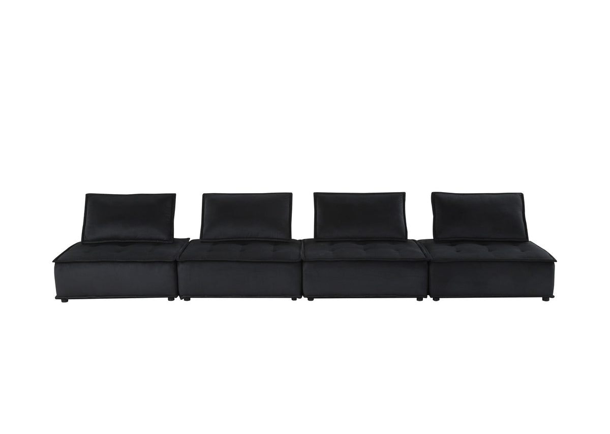 Anna - Stylish Sectional Sofa Ottoman