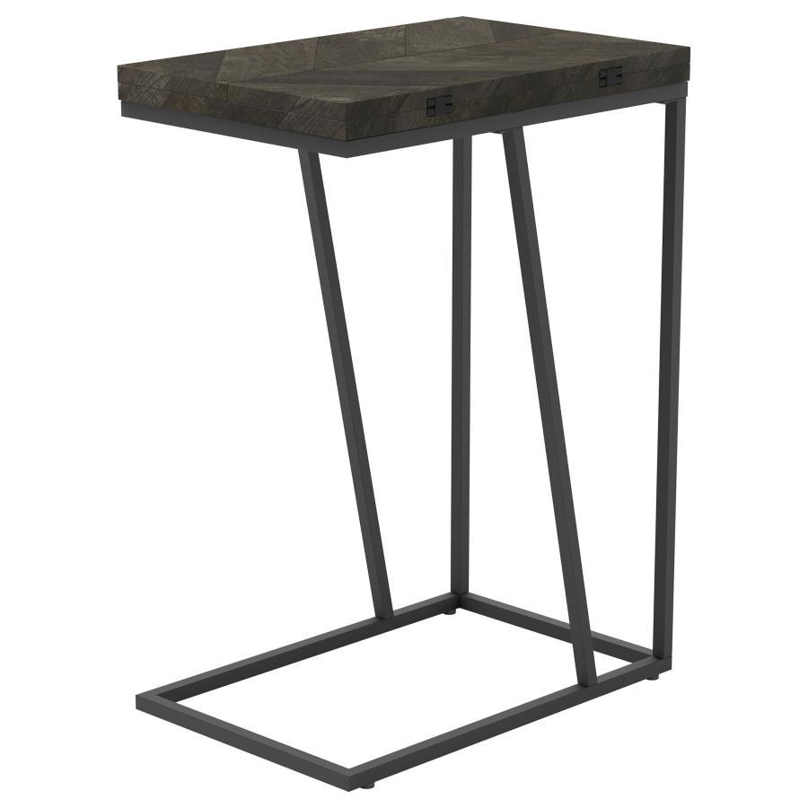 Carly - Expandable Engineered Wood C-Shaped Side Table by CoasterEveryday | Bel Furniture