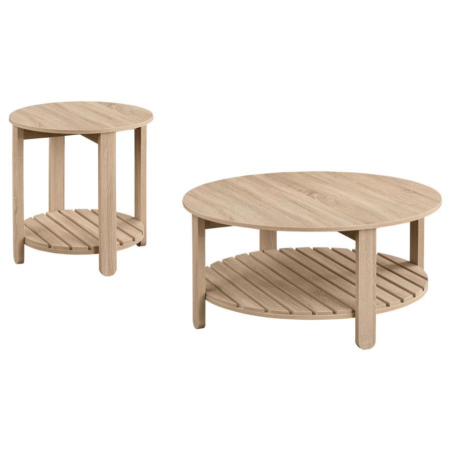 Fowler - Round Coffee Table Set by Coaster Fine Furniture | Bel Furniture