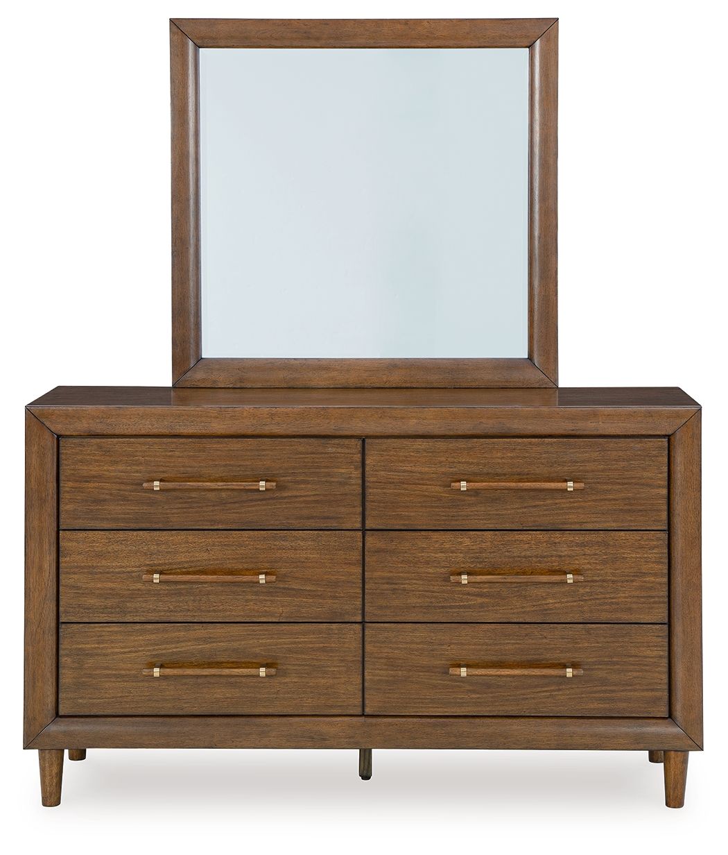 Lyncott - Brown - Dresser And Mirror by Signature Design by Ashley® | Bel Furniture