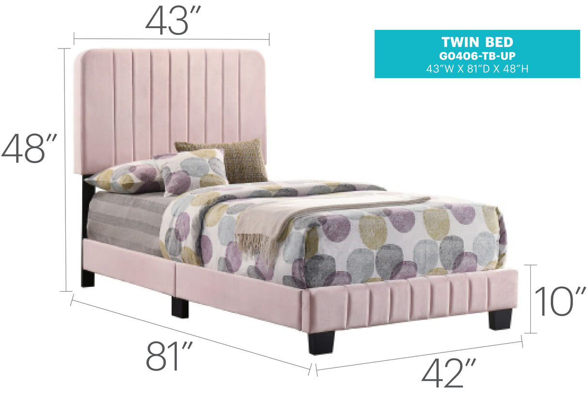 Channel Tufted Bed - view 24