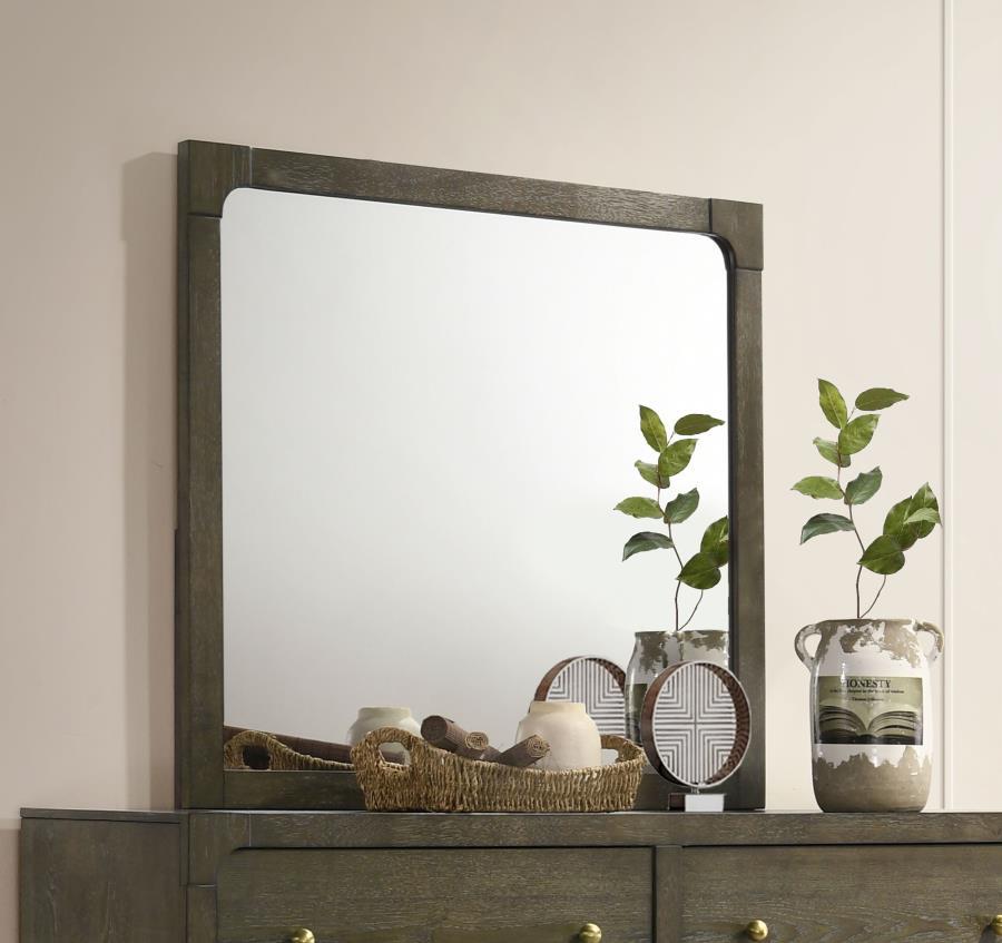 Gran Park - Dresser Mirror - Dark Cocoa by Coaster Fine Furniture | Bel Furniture