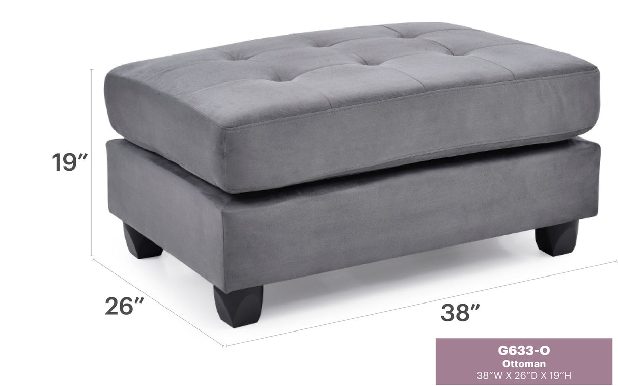 Chic Contemporary Ottoman