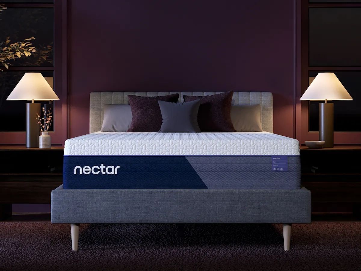 Nectar Luxe Hybrid - Twin Mattress - White
