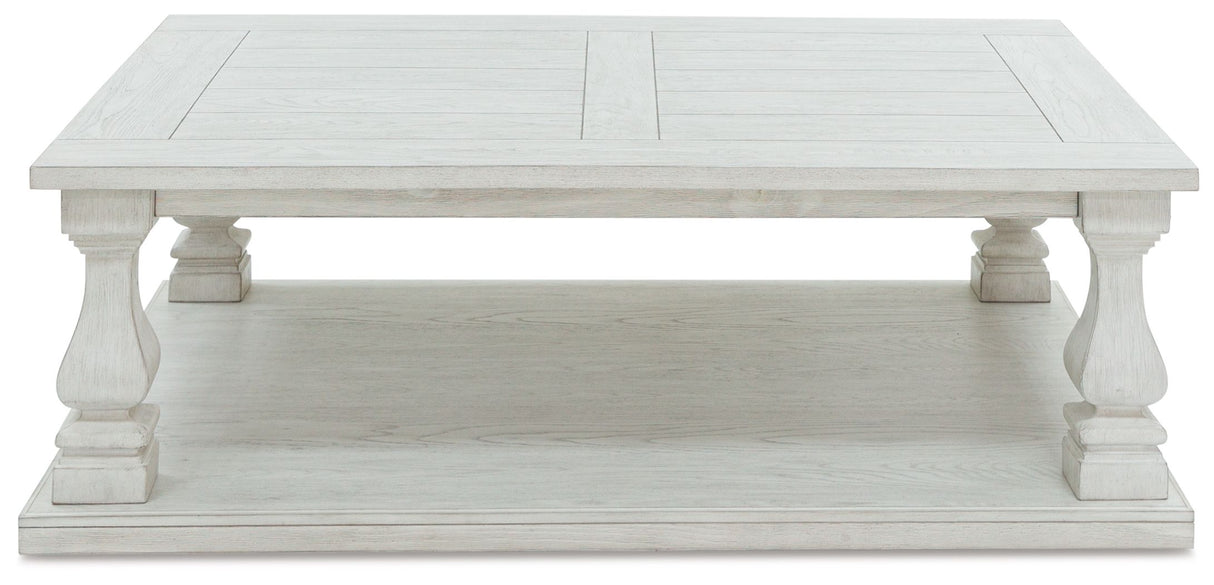 Arlendyne - Antique White - Rectangular Cocktail Table by Signature Design by Ashley® | Bel Furniture