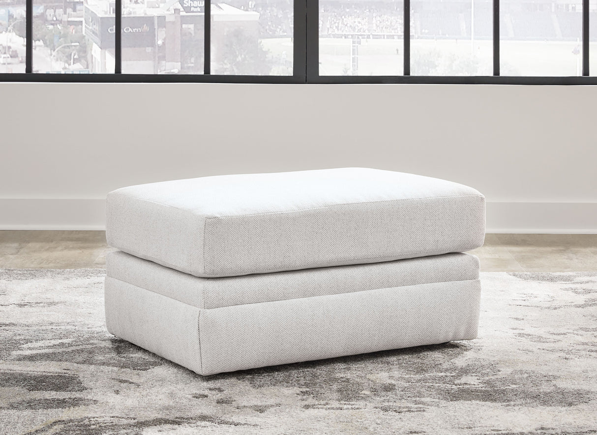 Maitelynn - Chalk - Ottoman by Ashley® | Bel Furniture
