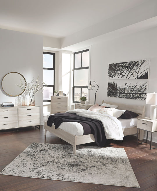 Socalle - Bedroom Set Beige Queen by Signature Design by Ashley® | Bel Furniture