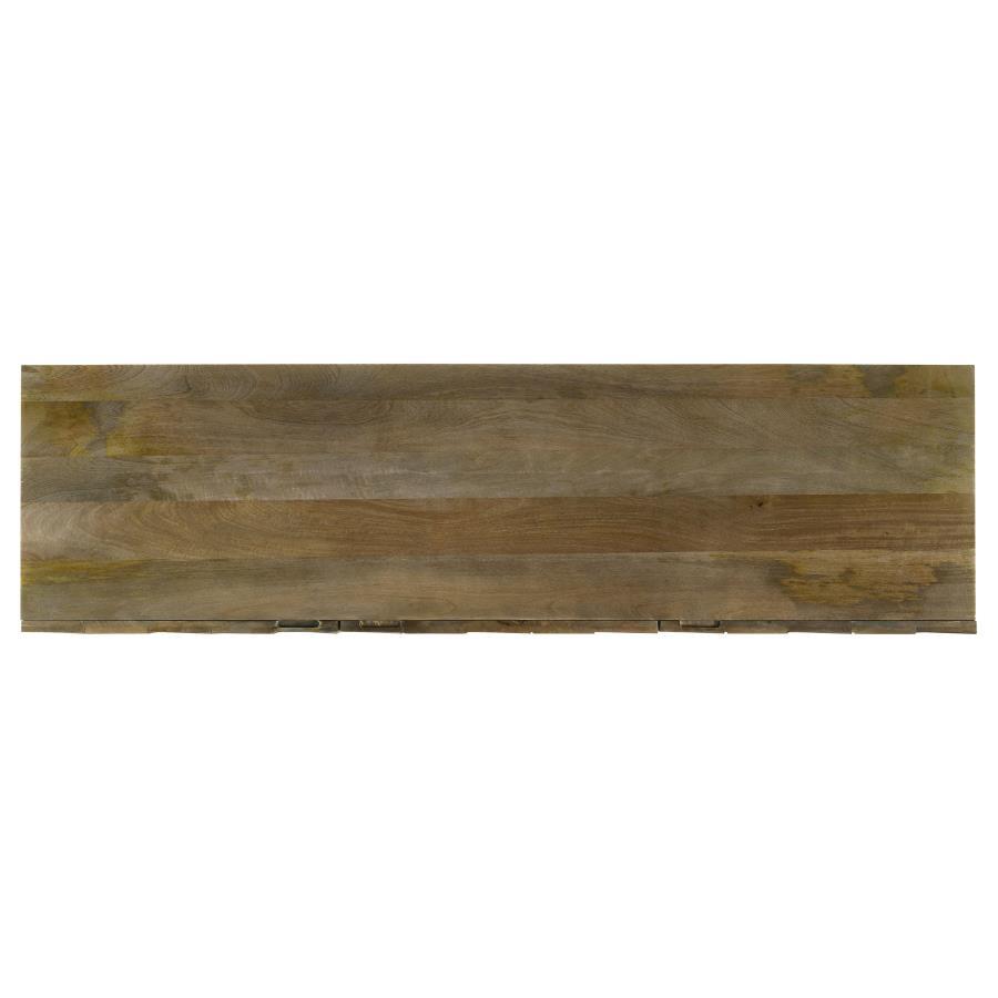 Tyler - 3 Door Solid Wood Sideboard Buffet Cabinet - Mango Brown by Coaster Fine Furniture | Bel Furniture