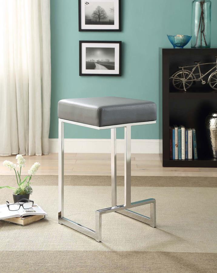 Gervase - Square Stool by CoasterEveryday | Bel Furniture