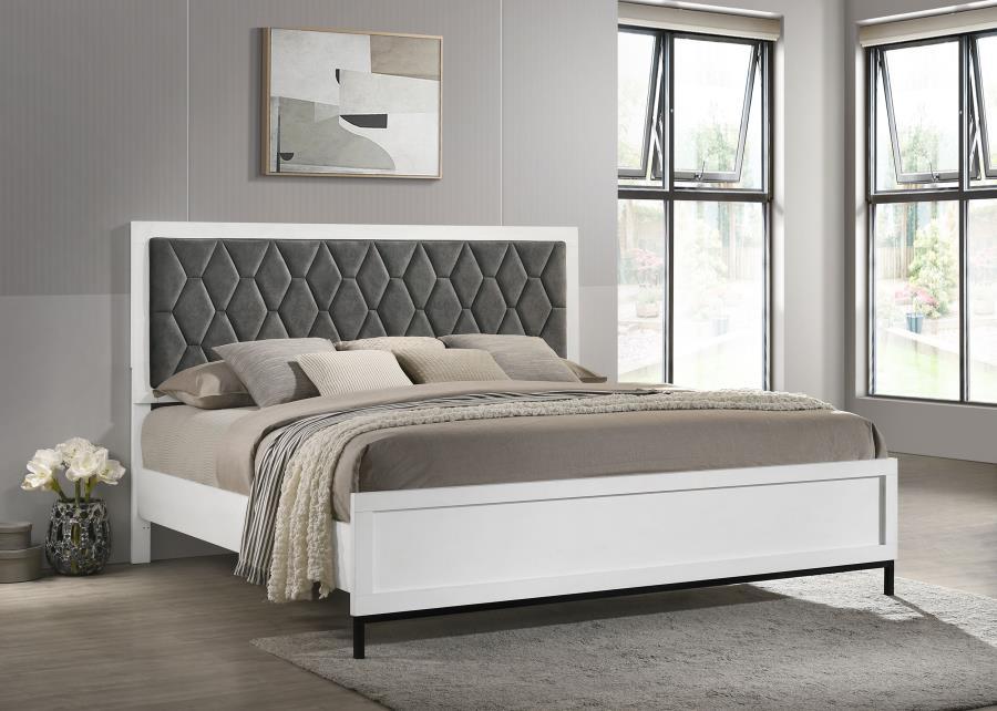 Sonora - Upholstered Panel Bed by Coaster Fine Furniture | Bel Furniture