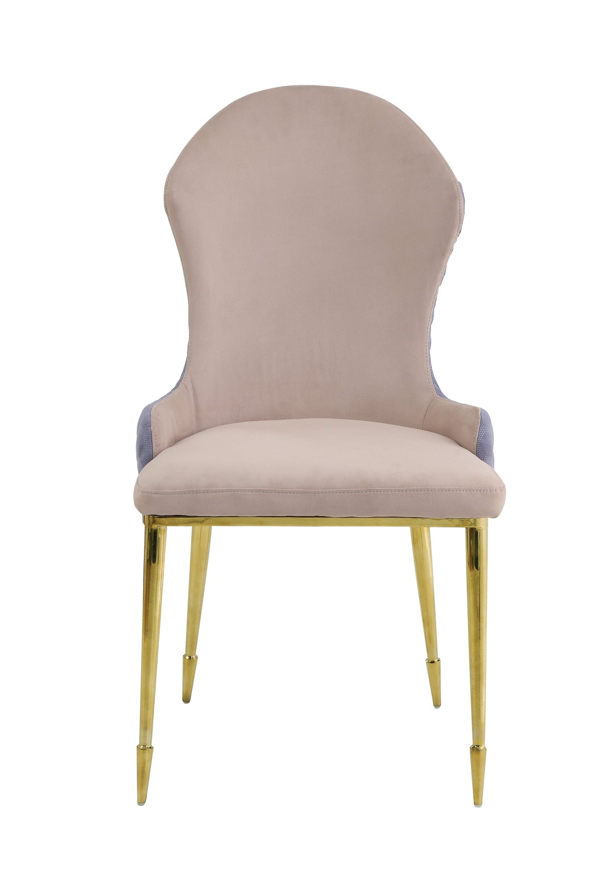Caolan Lavender - Side Chair (Set of 2) - Tan / Gold by Urban Nest | Bel Furniture