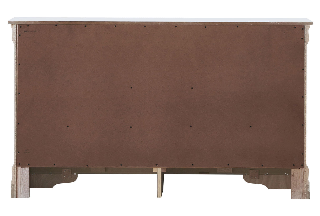 Verona - Stylish Dresser - Silver Champagne by Glory Furniture | Bel Furniture