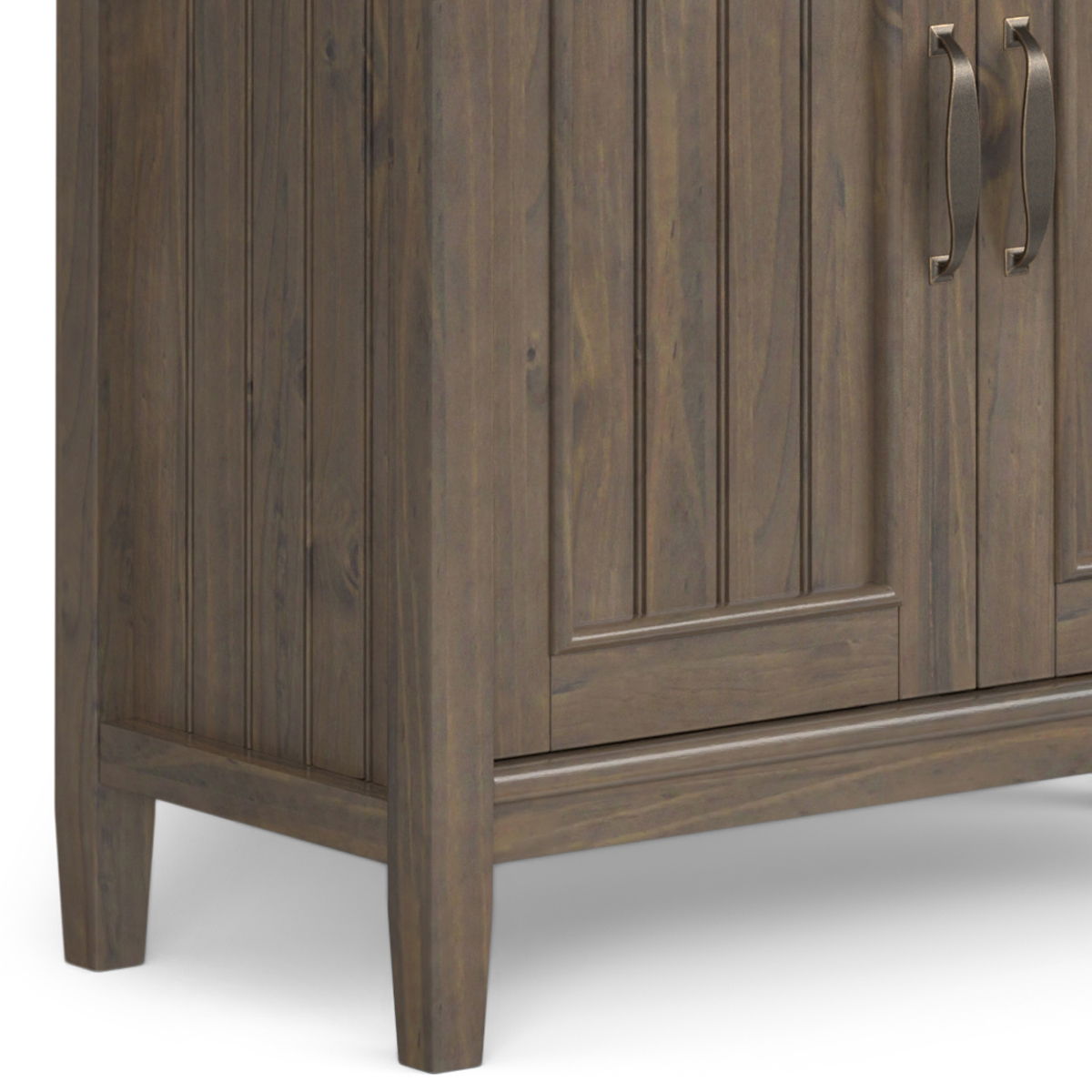 Lev - Bookcase - Smoky Brown by Simpli-Home | Bel Furniture