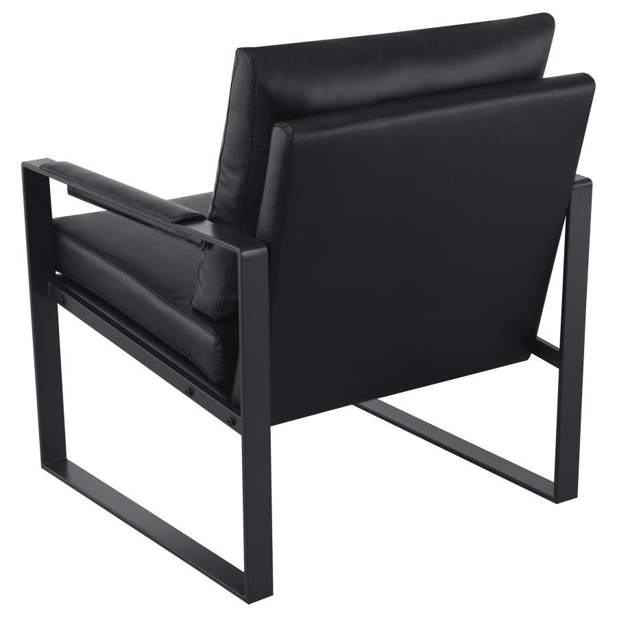 Rosalind - Upholstered Track Arm Accent Chair by Coaster Fine Furniture | Bel Furniture