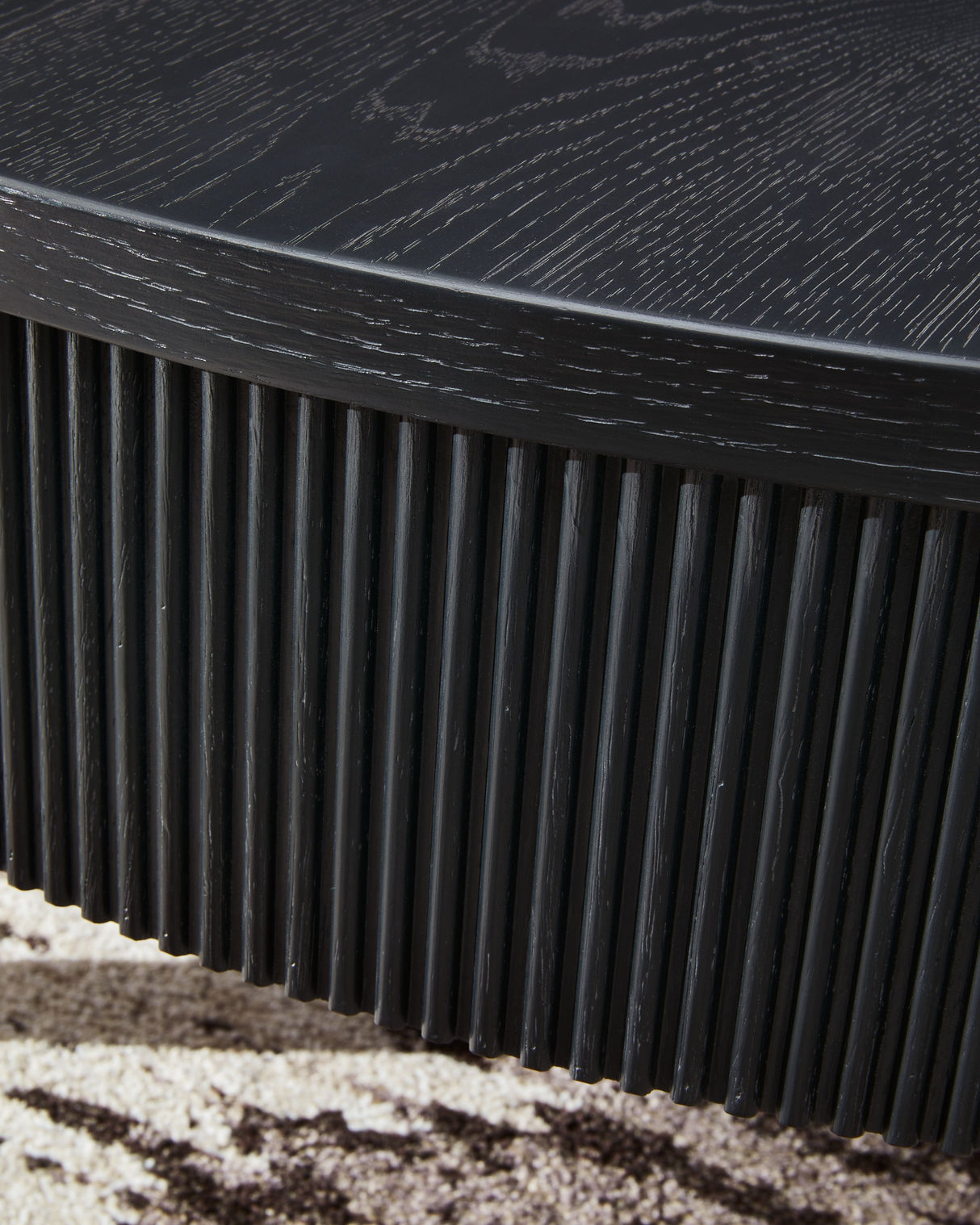 Marstream - Black - Round Cocktail Table by Signature Design by Ashley® | Bel Furniture