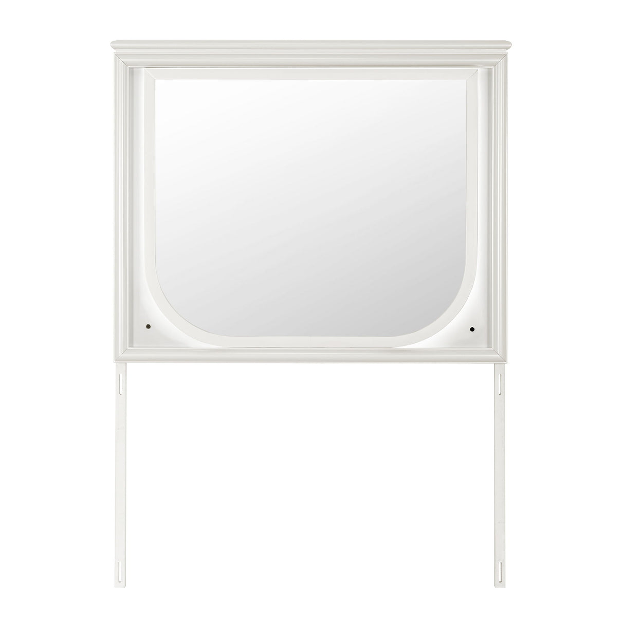 Uriuni - Large Scale Mirror With LED Light - Off White
