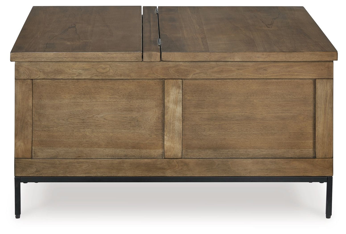 Torlanta - Brown - Lift Top Cocktail Table by Signature Design by Ashley® | Bel Furniture